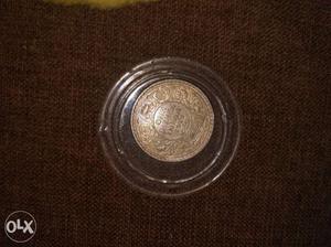 1 rupees  coin silver made