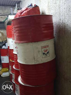 10 drum capacity of 200 liters. No leakage. Per