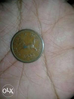 1paise of old english days 