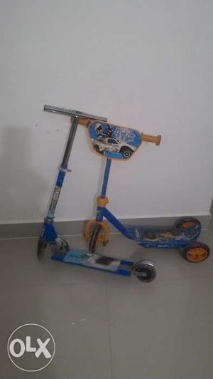 2 baby scooters in good condition