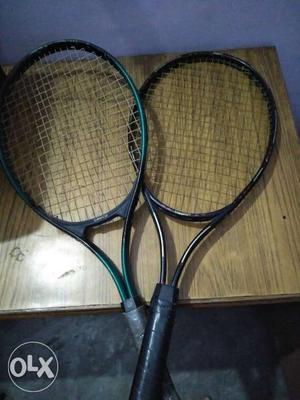 2 tennis rackets (cosco and champion)
