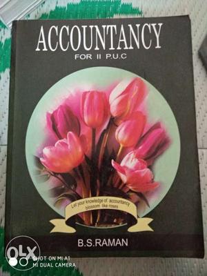 Accountancy by B S Raman for II PUC. accounting