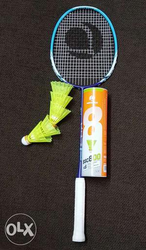 Badminton racket and shuttles