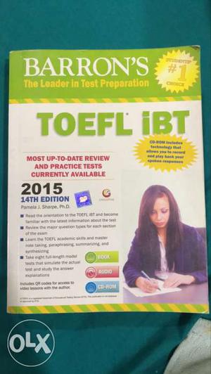 Barrons Toefl IBT Book