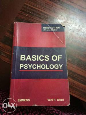 Basics Of Psychology Book