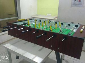 Black And Green Foosball Table