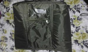 Black Puma Zip Bag