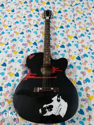 Brand New, Never Used Signature Acoustic Guitar (Black