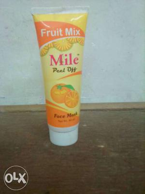 Fruit Mix Mile Peel Off Face Mask Tube Bottle