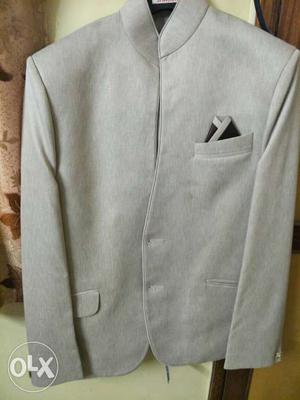 Gray Johdpuri Traditional Suit