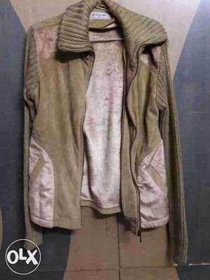 Ladies swade leather jacket. Size L. Excellent condition.