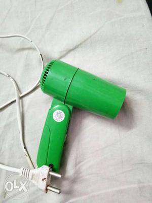 Mini hair dryer.