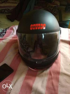 New helmet buyed only one day before...