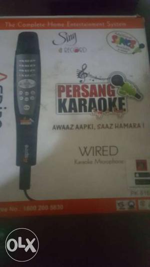 New karaoke with book of hindi and english,