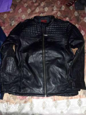 New pure leather jocket size- medium