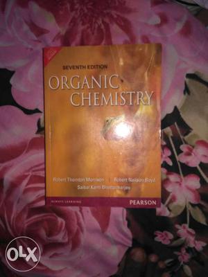 Organic Chemistry Book new book thoda bhi mark(pen/pencil