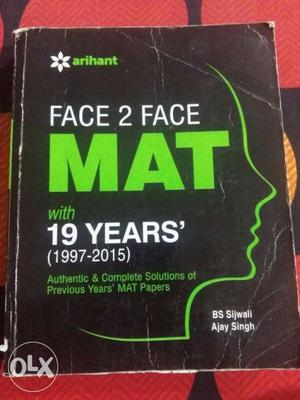 Perfect book for MAT preparation solved and