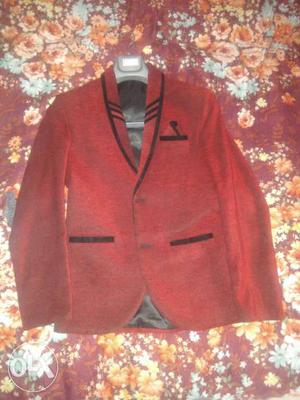 Red And Black Blazer size 34 for boys