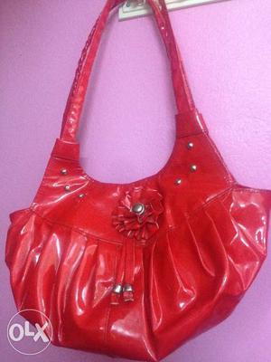 Red bag in good condition