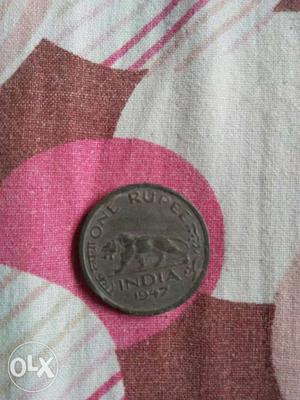Round  Silver India Coin