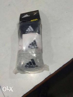 Three Pairs Of Adidas Socks