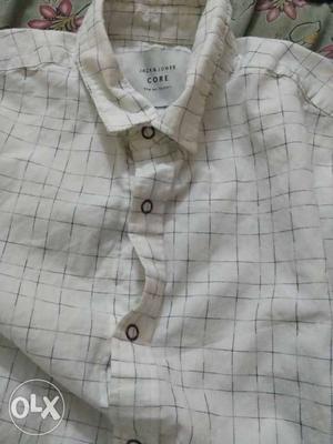 Unused new jack and Jones shirt.original cost in showroom