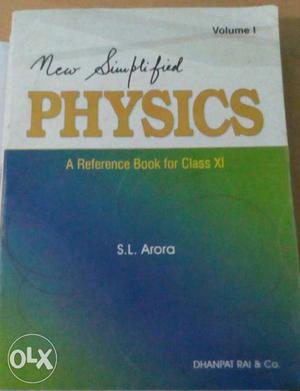 YGS-LYS Physics By S.L Arora Book for xi