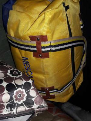 Yellow Duffel Bag