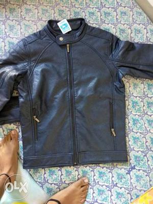 Zara pure leather jacket new L size