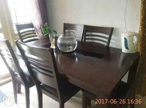 6seater solid wood table in a very good condition with