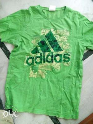Adidas one time used t shirt medium size