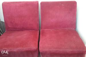 Beautiful 3- Single set sofas Firm cusions covered with