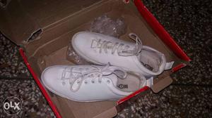 Benonza white colour shoes 7 no only 250 rs new