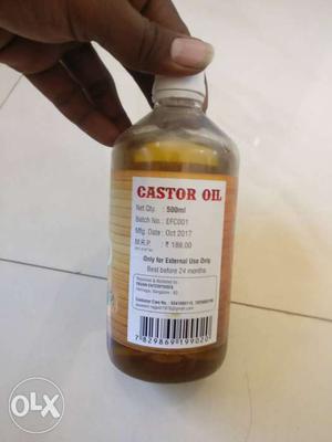 Castor oil sealed pack stock availablle