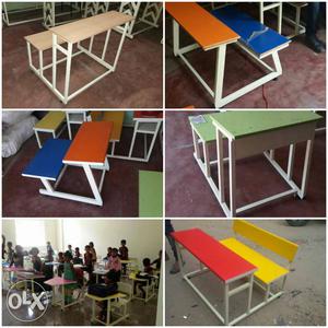 Desk nd benches for kides