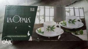 La Opala Coffee Cup And Saucer Set 6pcs Box