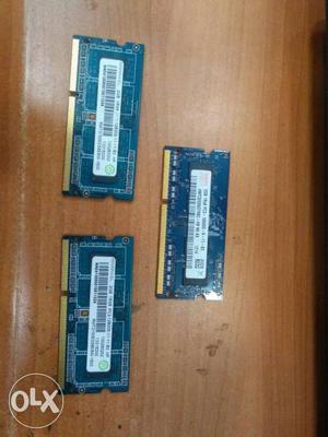 Laptop ddr3 ram working good condition 1piece 600rs.