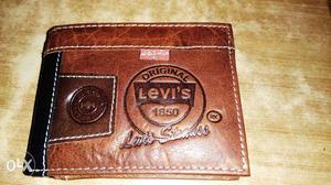 Leather Levi's Wallet Bi-fold