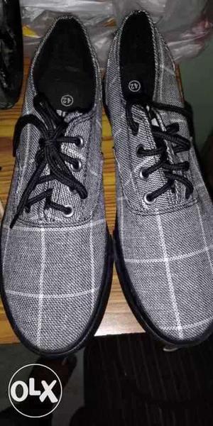 Magnett shoes grey checks shoes size available 7