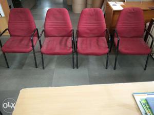 Office visitors chairs - 4 nos