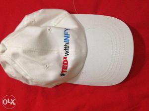 Original TedX White Hat/Cap