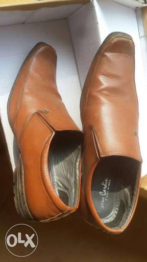 •Pair Of Brown Shoes •Good Condition •Size:- 9