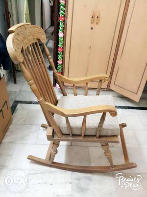 Pure wood rocking chair