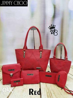 Red Leather Bags