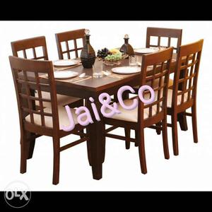 Teak wood Dining Table Set