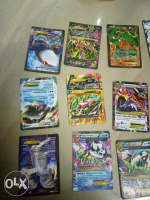 15 Pokemon cards in realistic number 1 cards only 100 rupees