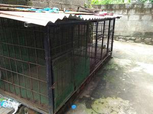 3meter dog cage with 3 rooms. each room one meter