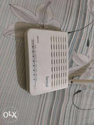 Beetel router 450tc2 need to purchase adapter