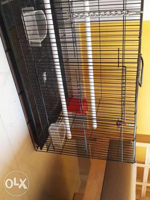 Birds cage for sell, newly brought one month back