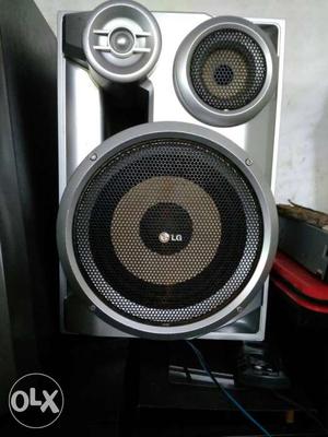 Black And Gray LG Speaker